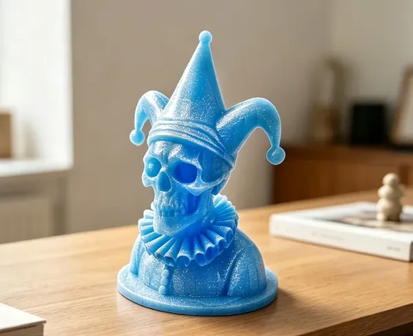 PETG Glitter printed part 2: Figurines and busts