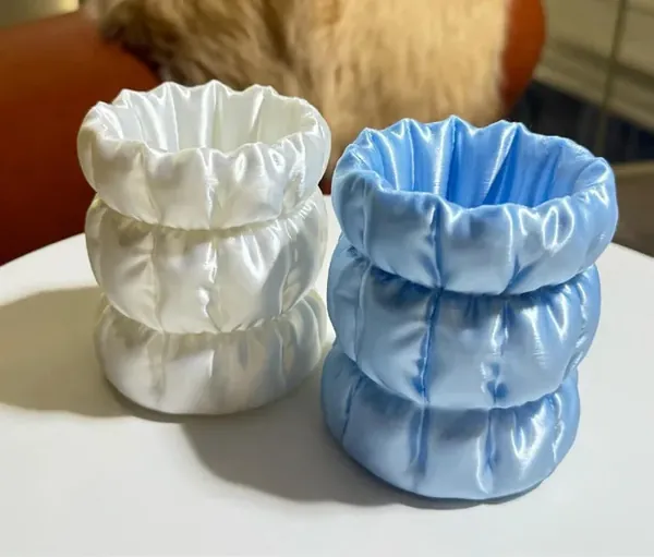 PLA Silk printed part 3: Display models