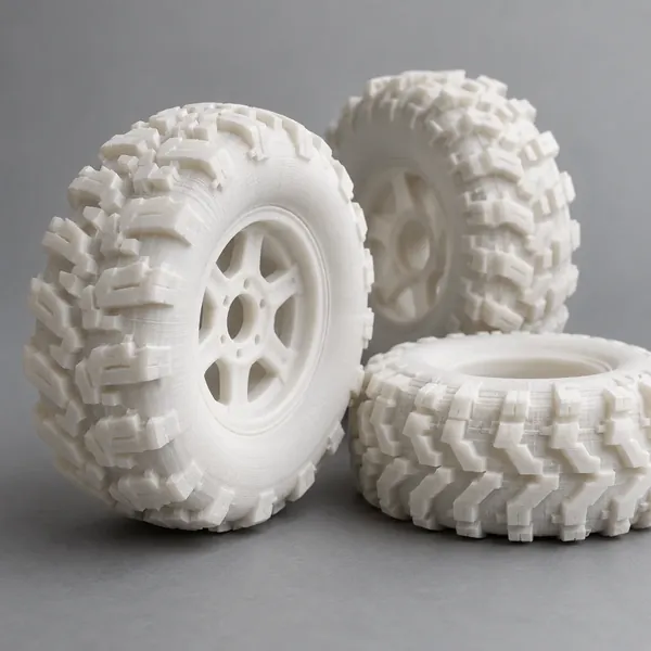 Flexible TPU filament printed part