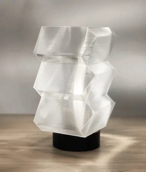 PETG Transparent printed part 2: Vase-mode prints